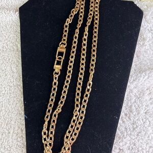 Elegant Gold Chain Chain strap replacement crossbody Bag chain 46” for bag NWOT